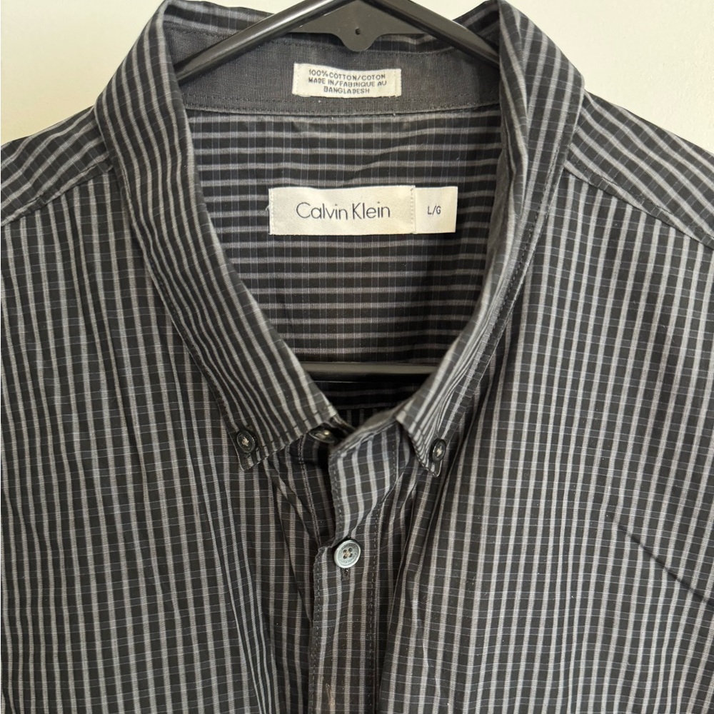 Calvin Klein Shirt 100% Cotton Almost New